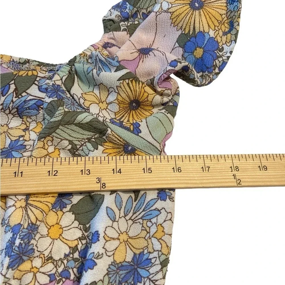 🌺 Floral Monteau feminine top 🌺 - Picture 4 of 4
